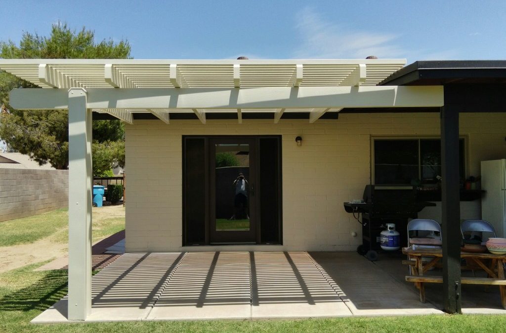 Project Pictures: Alumawood Patio Cover Extensions in Phoenix, AZ