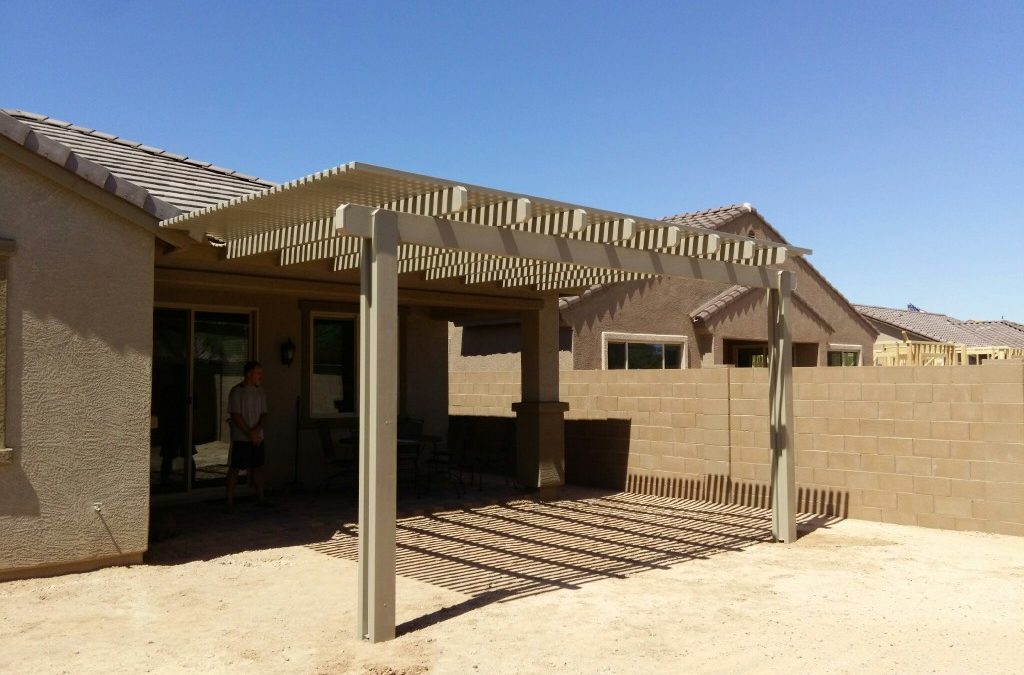 Project Pictures: Alumawood Pergola in San Tan Valley, AZ