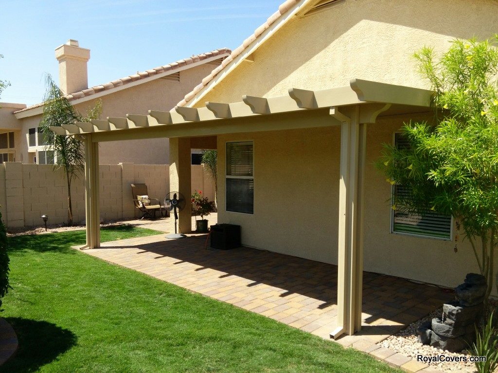 Arizona patio covers installed by Royal Covers of Arizona.