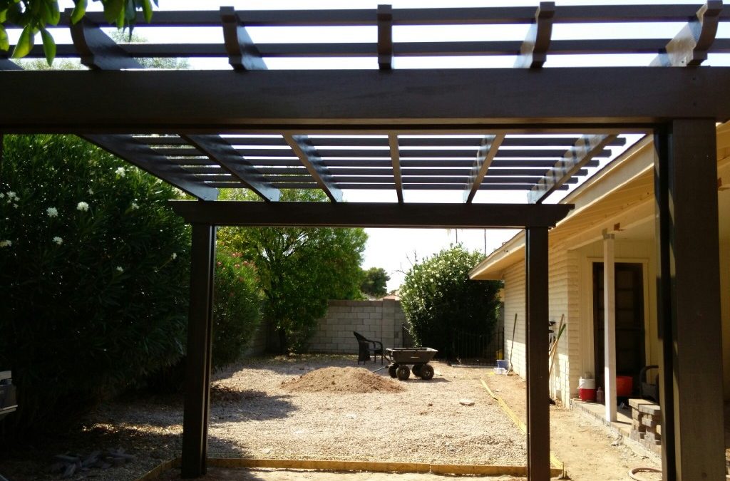 Project Pictures: Alumawood Pergola in Mesa, AZ 85202