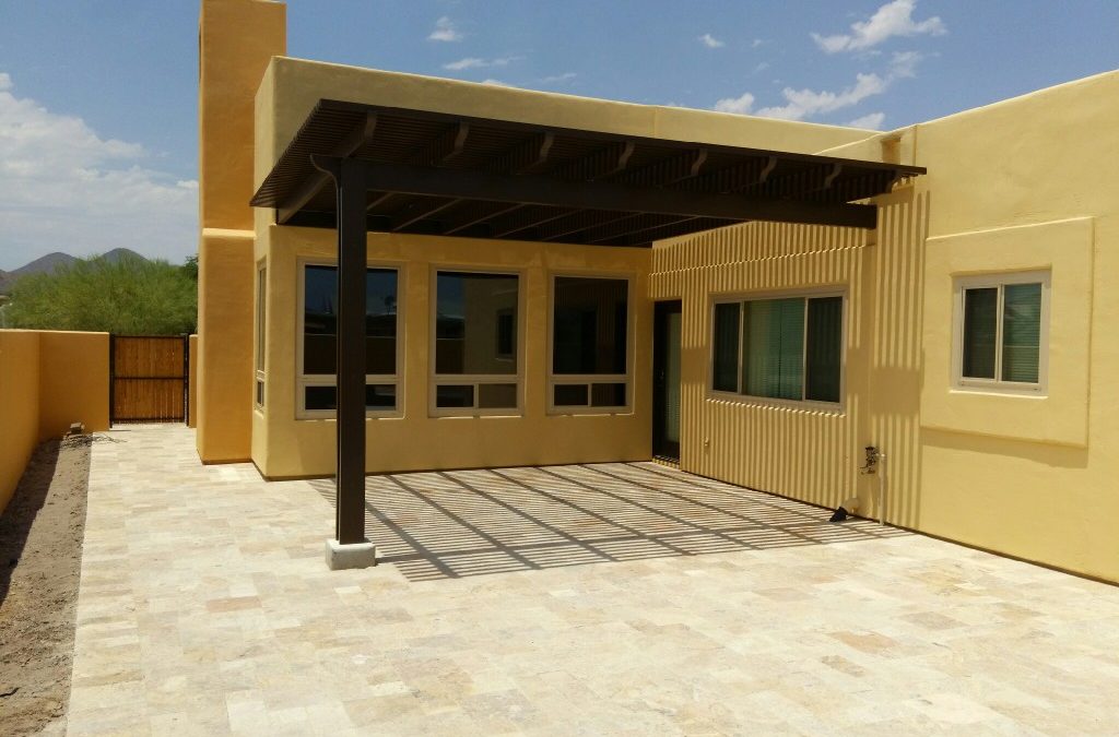 Project Pictures: 16′ x 16′ Alumawood patio covers in Fountain Hills, AZ