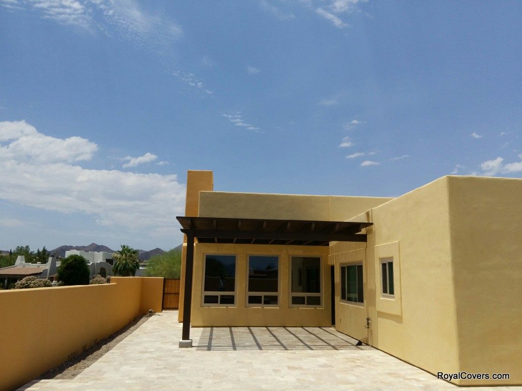 Alumawood patio covers built by Royal Covers of Arizona in Fountain Hills, AZ.
