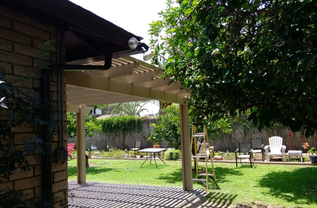 Project Pictures: Aluminum Patio Cover built in Glendale, AZ 85302