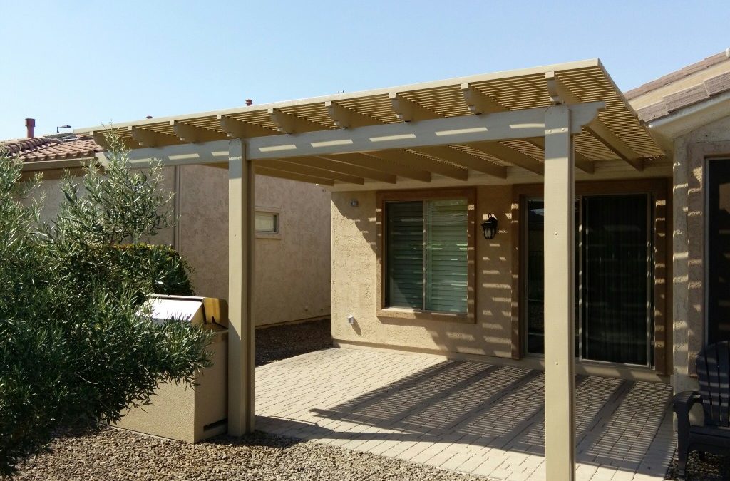 Alumawood Before and After Pictures from Gilbert, AZ