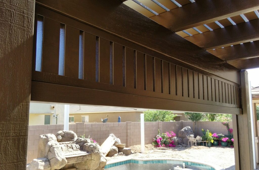 Options for Alumawood colors to accent your home
