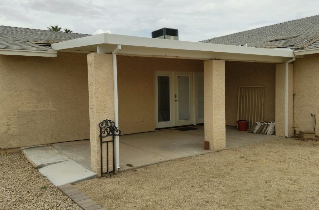 Replacing a patio roof with Alumawood