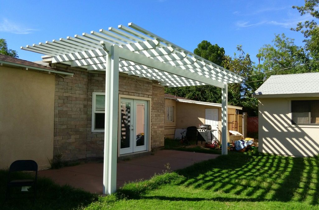 Custom Alumawood Lattice Patio Cover in Phoenix, AZ