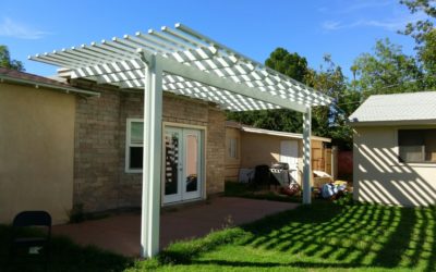 Custom Alumawood Lattice Patio Cover in Phoenix, AZ