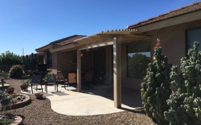 Alumawood Lattice Patio Cover in Mesa, AZ 85212