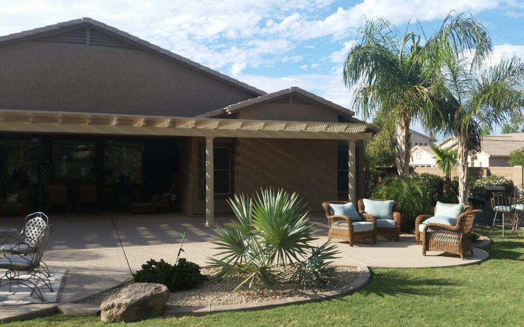 Huge 14′ x 54′ Alumawood Pergola in Surprise, AZ
