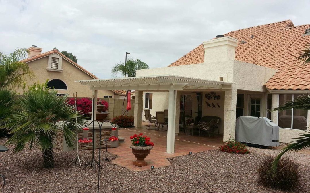 Alumawood Pergola Installed in Mesa, AZ