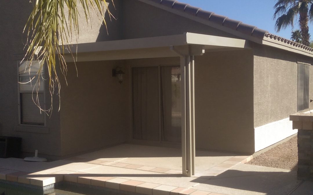 Simple Alumawood Solid Patio Cover Installer in Mesa, AZ