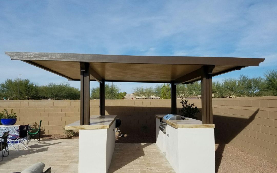 Alumawood Shade For Outdoor Kitchen