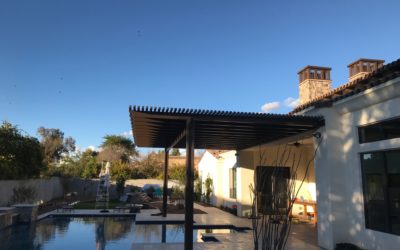 Patio Cover Extension Over Pool in Chandler, AZ