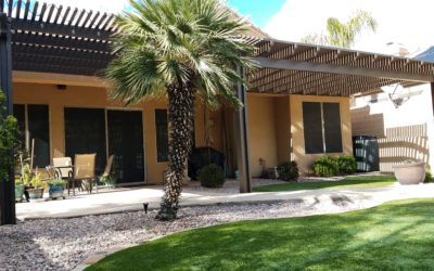 Alumawood Patio Cover Extension in Phoenix, Arizona