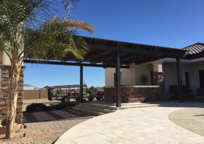 Glass Patio Enclosure in Gilbert Arizona