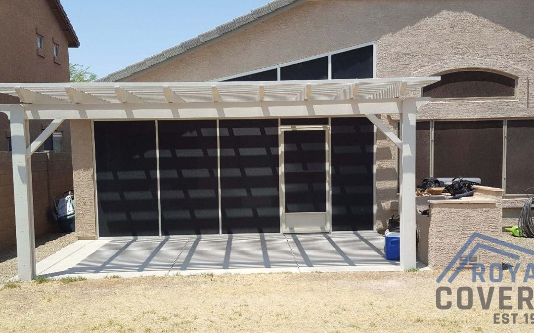 Alumawood Patio Cover Extension & Screen Room Enclosure