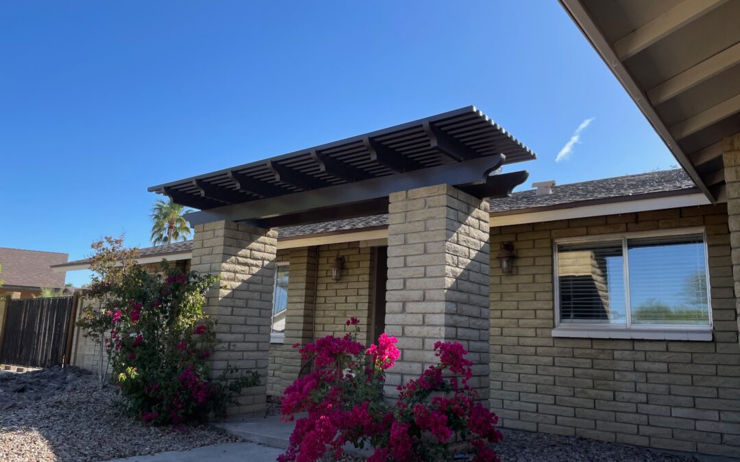 Using Alumawood to Spice Up Entryway in Mesa, AZ