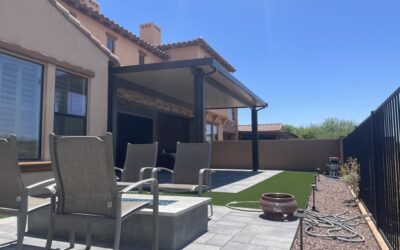 Two Tone Alumawood Patio Cover Extension