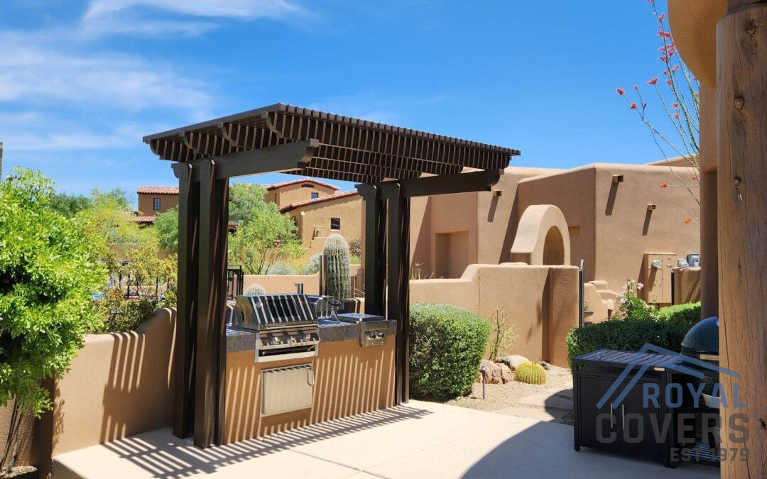 Custom Grill Shade in Scottsdale, AZ