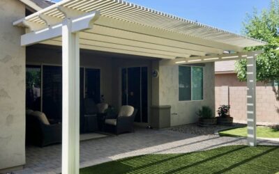 Alumawood Lattice Patio Shade Extension