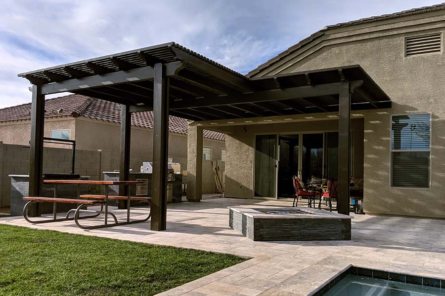 Alumawood vs Vinyl Patio Cover