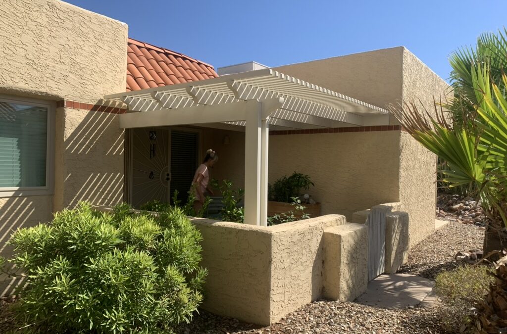 Pergola for Courtyard Shade