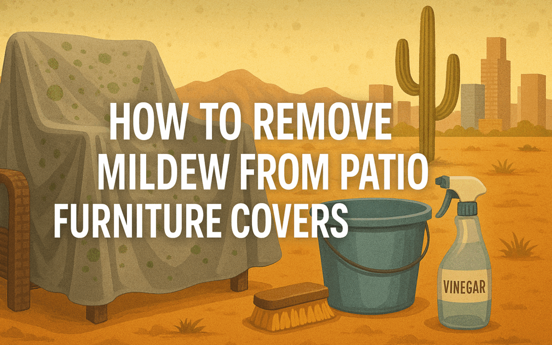 How to Remove Mildew from Patio Furniture Covers in Phoenix