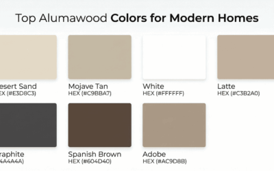 Best Alumawood Patio Cover Color Combinations for Modern Homes