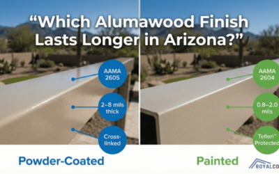 Powder-Coated vs Painted Alumawood: Which Lasts Longer in Arizona Sun?
