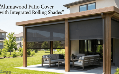 How to Combine Alumawood Patio Covers with Rolling Shades or Retractable Screens