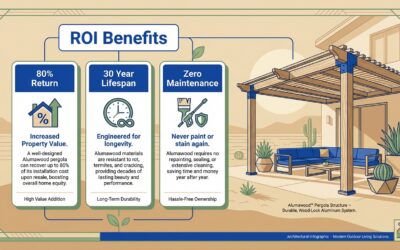 What Is the ROI of Investing in an Alumawood Pergola?