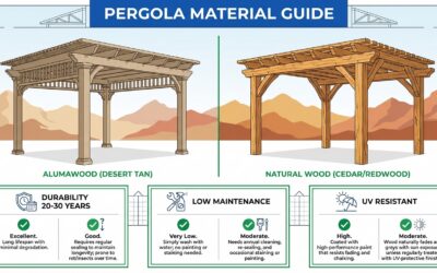 Alumawood Pergola: Pros & Cons vs. Wood