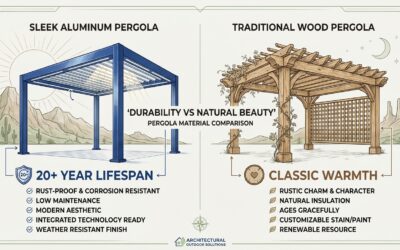 Metal vs Wood Pergola: Which is Best for 2026?