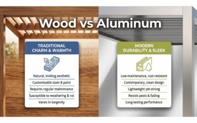 Wood vs Aluminum Pergola: Pros, Cons & Best Choice?