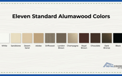 What Are the Available Alumawood Pergola Colors?