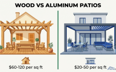What Are the Pros, Cons, and Costs of Wood vs Aluminum Patios?