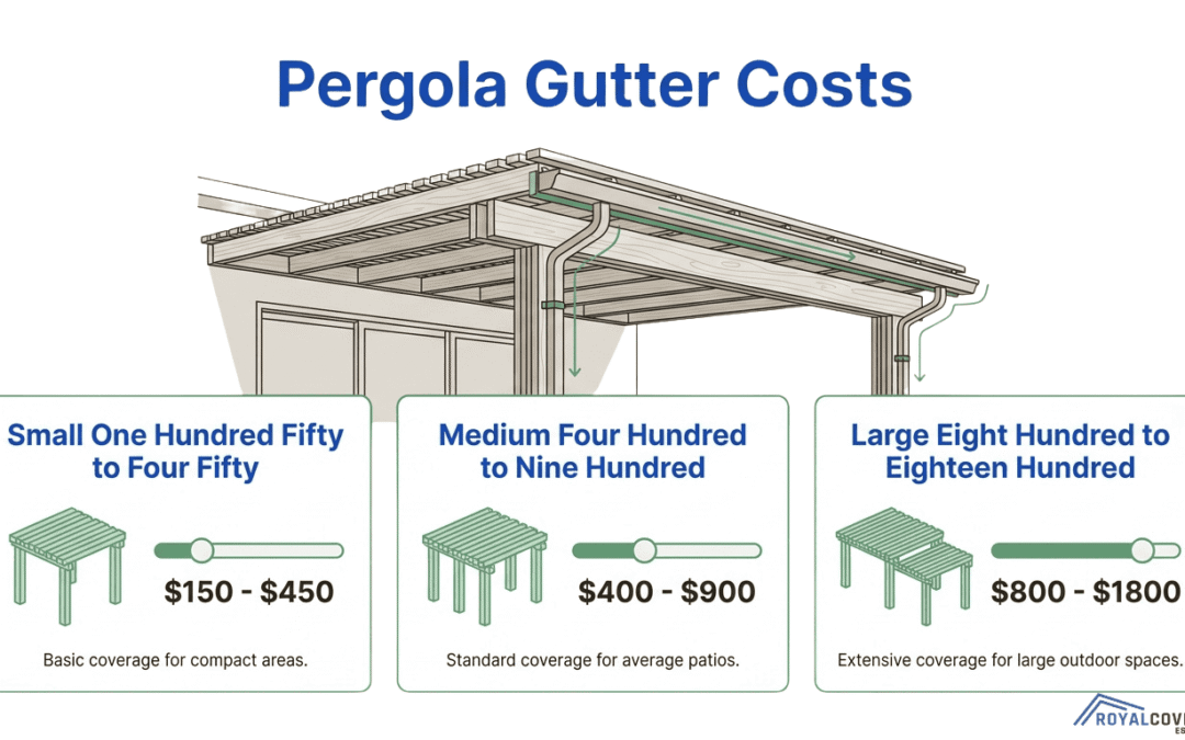 Alumawood Pergola Gutters: Cost & Installation