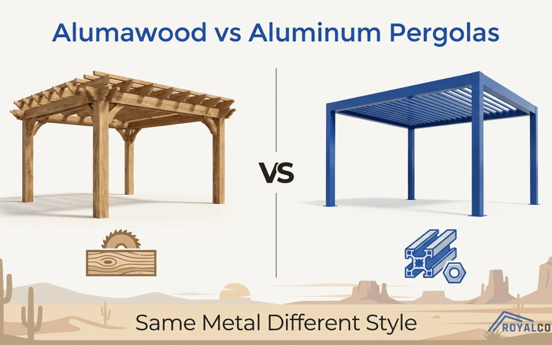 Alumawood vs Aluminum Pergola: Which is Better?