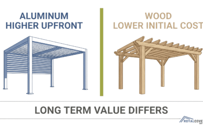 Aluminum vs Wood Pergola Cost: Comparison